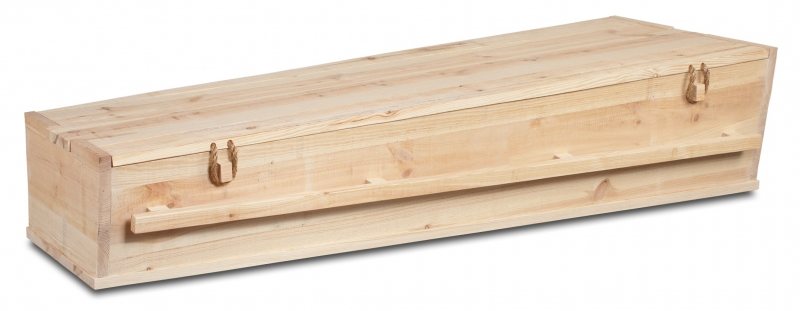 Uitvaartkist Hollands hout