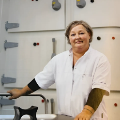 Mortuariummedewerker Jolanda